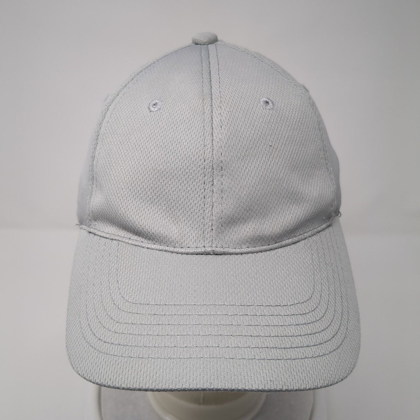 Starter Dri-Star Fitted Hat Gray One Size Embroidered Lightweight 6 Panel Blank