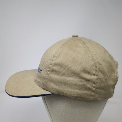 Competition Headwear Mass Audubon Baseball Cap Beige One Size USA Hat Vintage