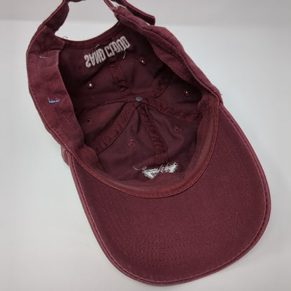 Sand Cloud Slideback Hat Red OSFA Adjustable Embroidered Logo 6 Panel