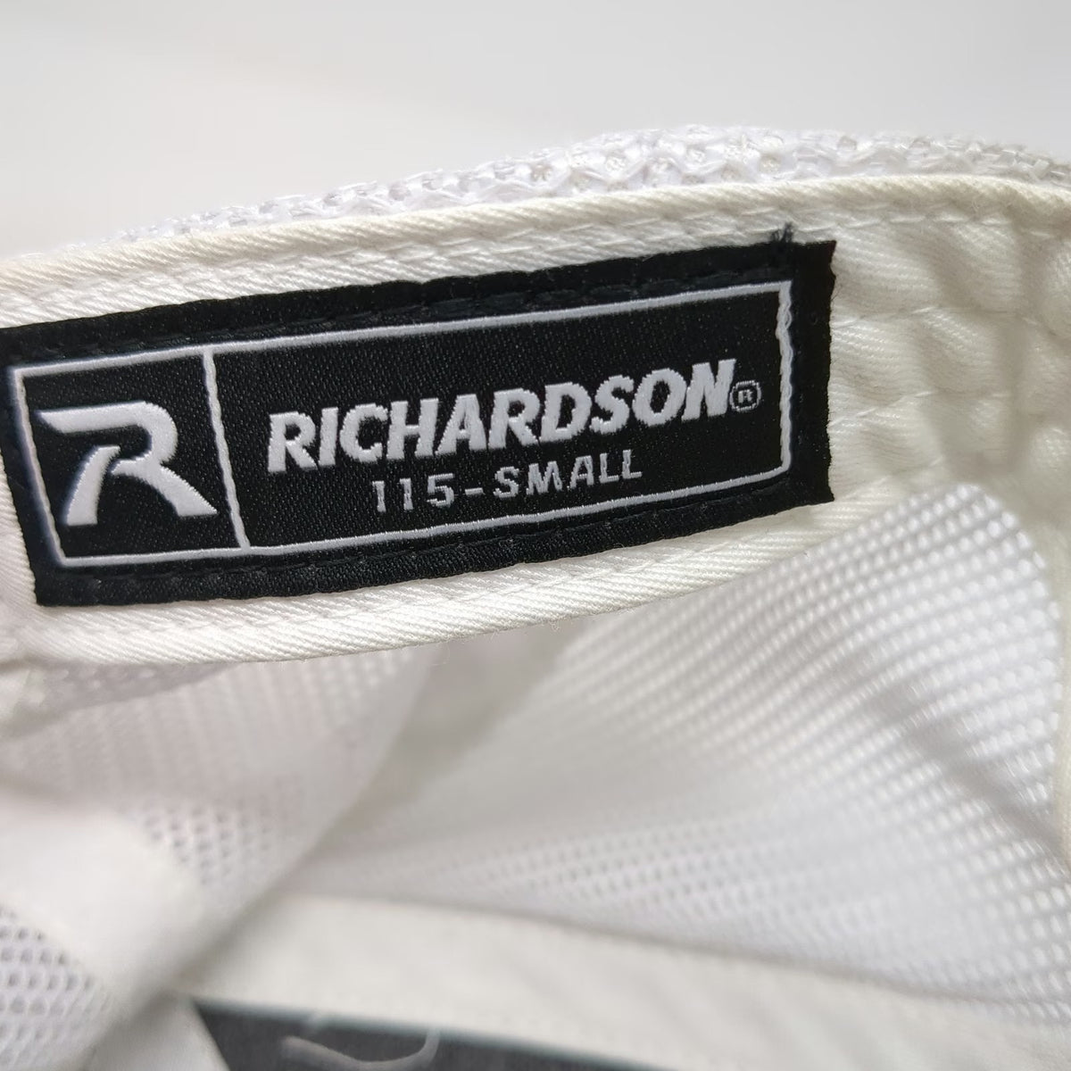 Richardson Trucker Hat Gray S CDA National Mesh Back Snapback 115 Small