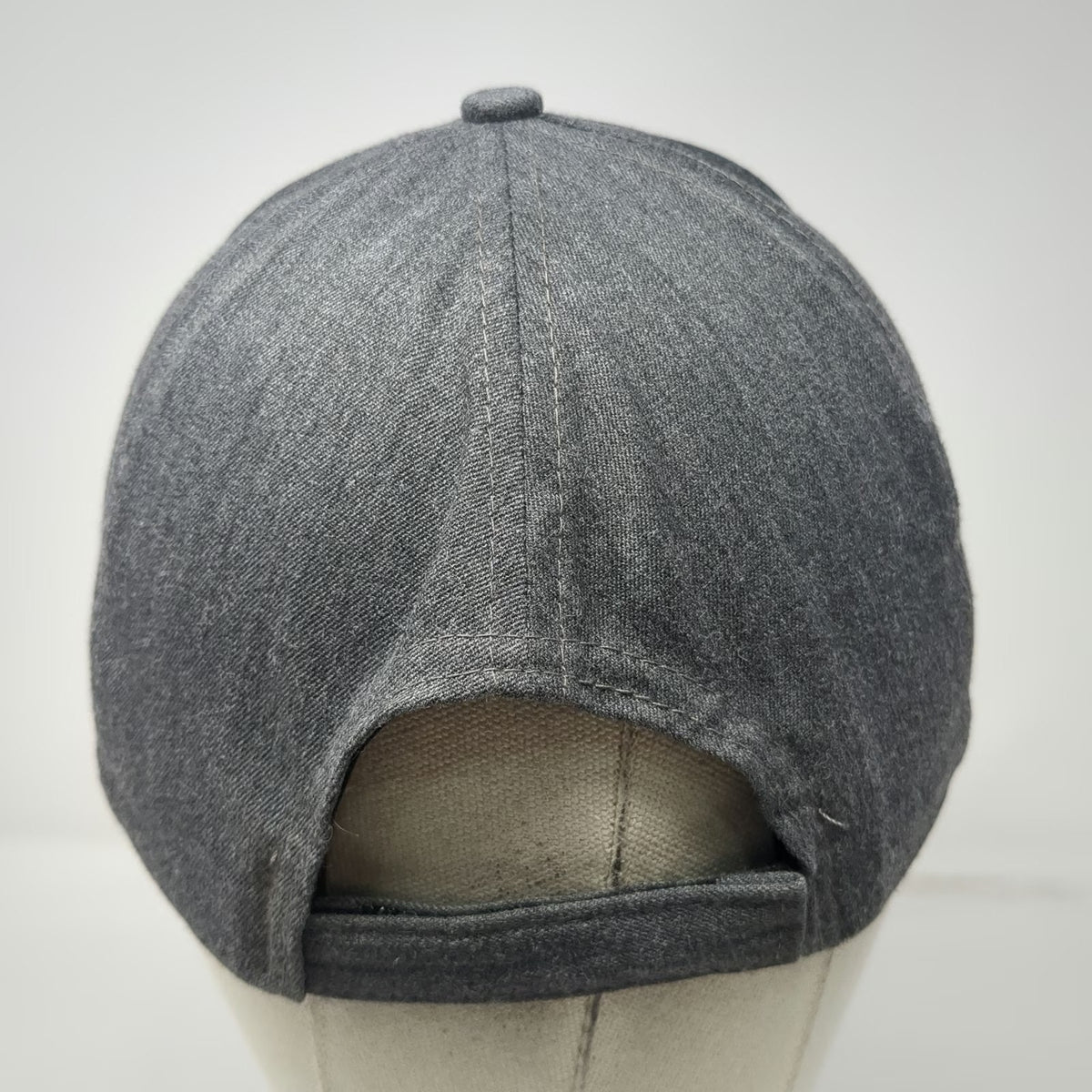 John Deere Baseball Cap Gray One Size Heathered Strapback Agriculture Logo Hat