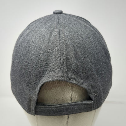 John Deere Baseball Cap Gray One Size Heathered Strapback Agriculture Logo Hat