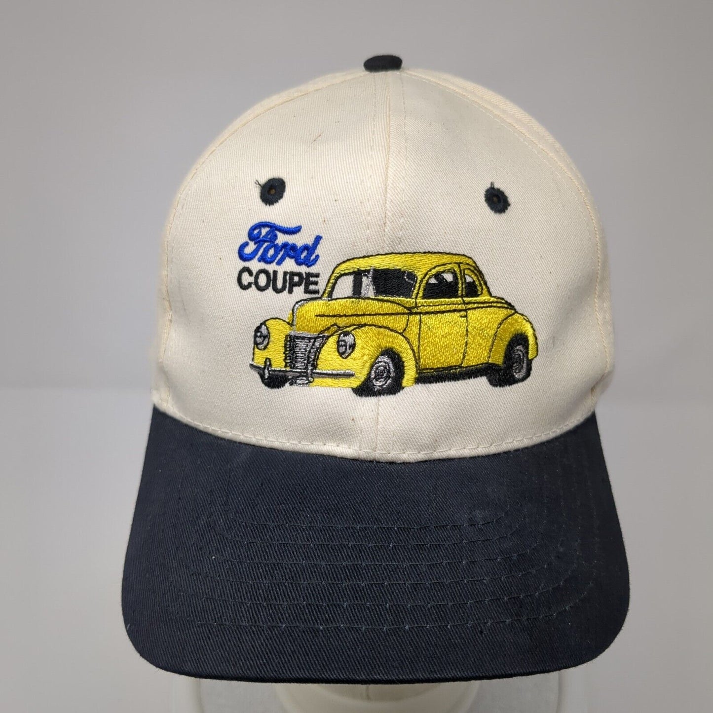 Ford Coupe Snapback Hat Tan One Size Adjustable Embroidered Cobra Caps Cotton