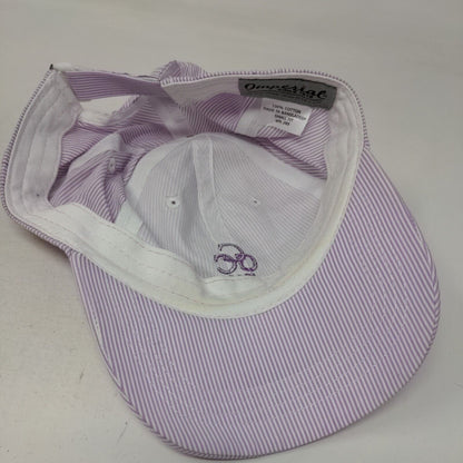 CGC 1929 Slideback Hat Multicolor Small Fit Adjustable Striped Embroidered