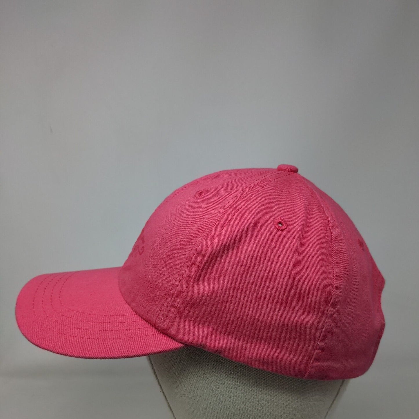 Ford Adult Slideback Hat Pink Size S/M Adjustable Vented Holes 6 Panel Cotton