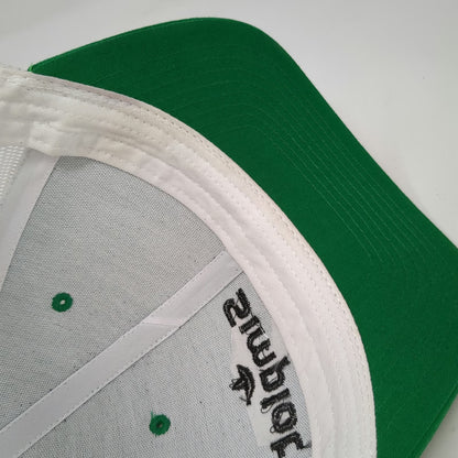 Richardson Trucker Hat Green White One Size Simplot Grower Solutions Snapback