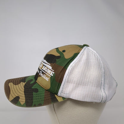 Mountain Home Country Music Festival Snapback Trucker Hat Camo OSFA