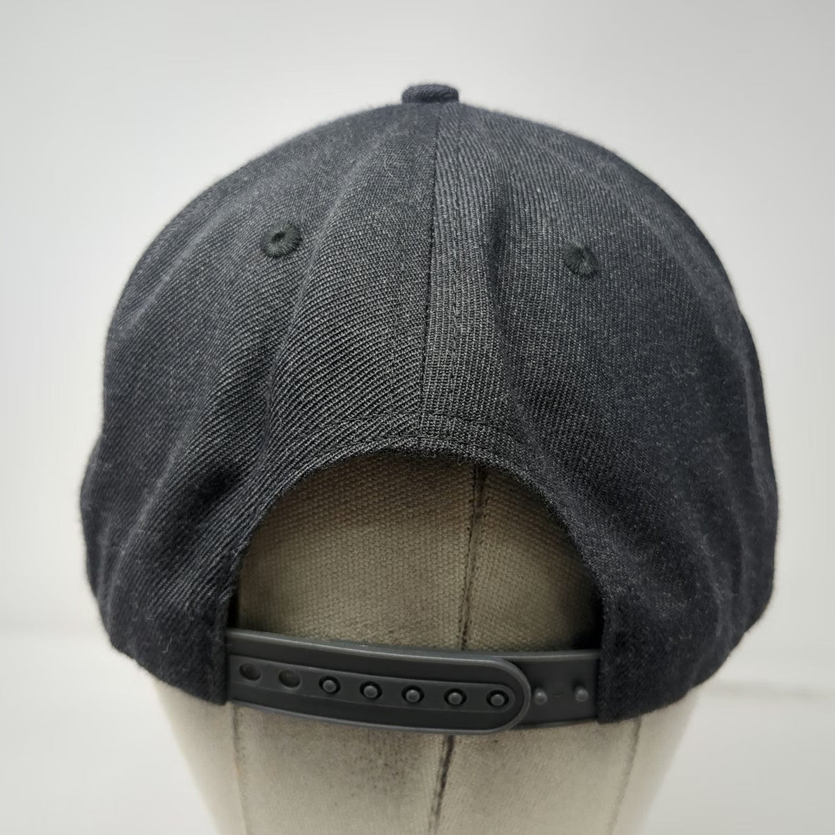 Yupoong Snapback Hat Gray Red White One Size Toyota Logo Structured Flat Bill