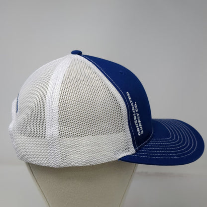 Richardson Trucker Hat Blue OSFM Consolidated Supply Co Oregon Idaho Mesh Hat