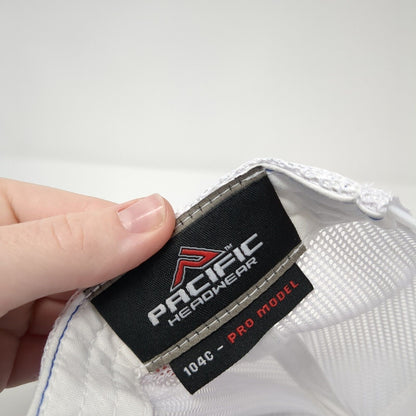 JCA Underground Snapback Trucker Hat Blue OS Adjustable Mesh Pacific Headwear