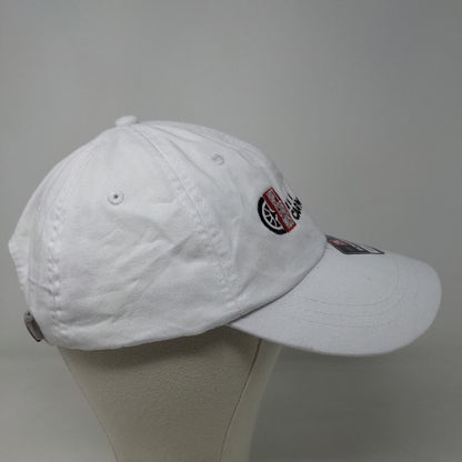 Richardson Men's Slideback Hat White Style 112 Newport Car Museum Logo Cotton