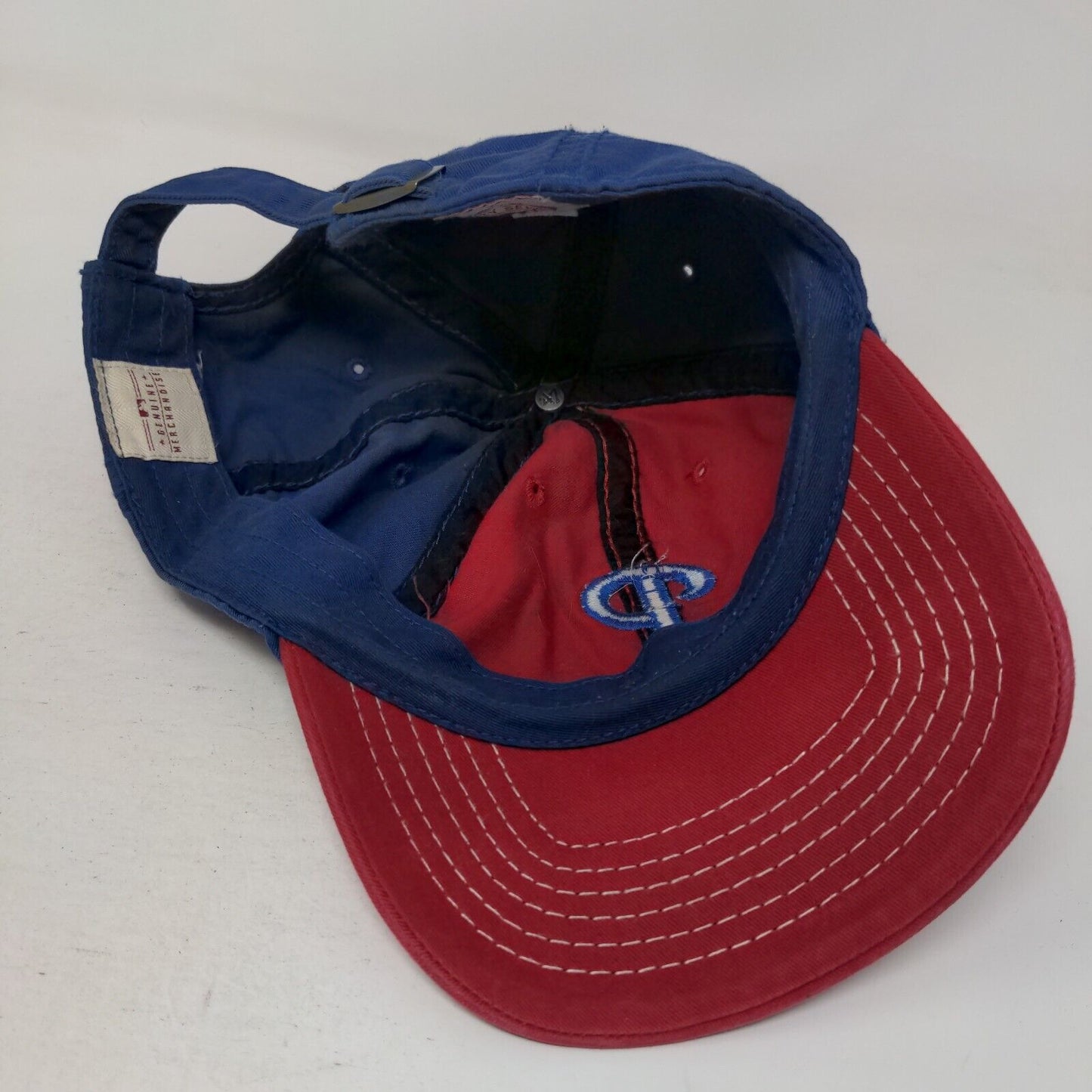 Philadelphia Phillies Slideback Hat Red Blue OS Embroidered Logo MLB '47 Brand