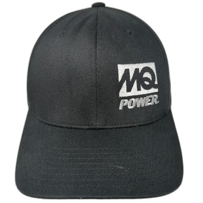 Port Authority Baseball Cap Black XL MQ Power Flexfit Stretch Fit Hat Logo