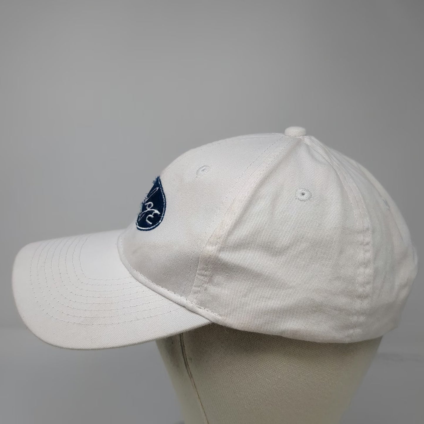 Port & Company Baseball Cap White One Size Judge Since 1970 Strapback Hat