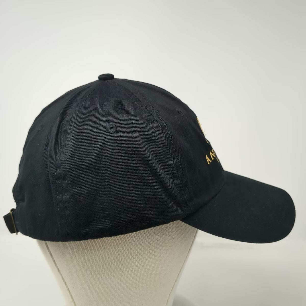 K-Products Baseball Cap Black One Size Andretti Winery Embroidered Cotton Hat