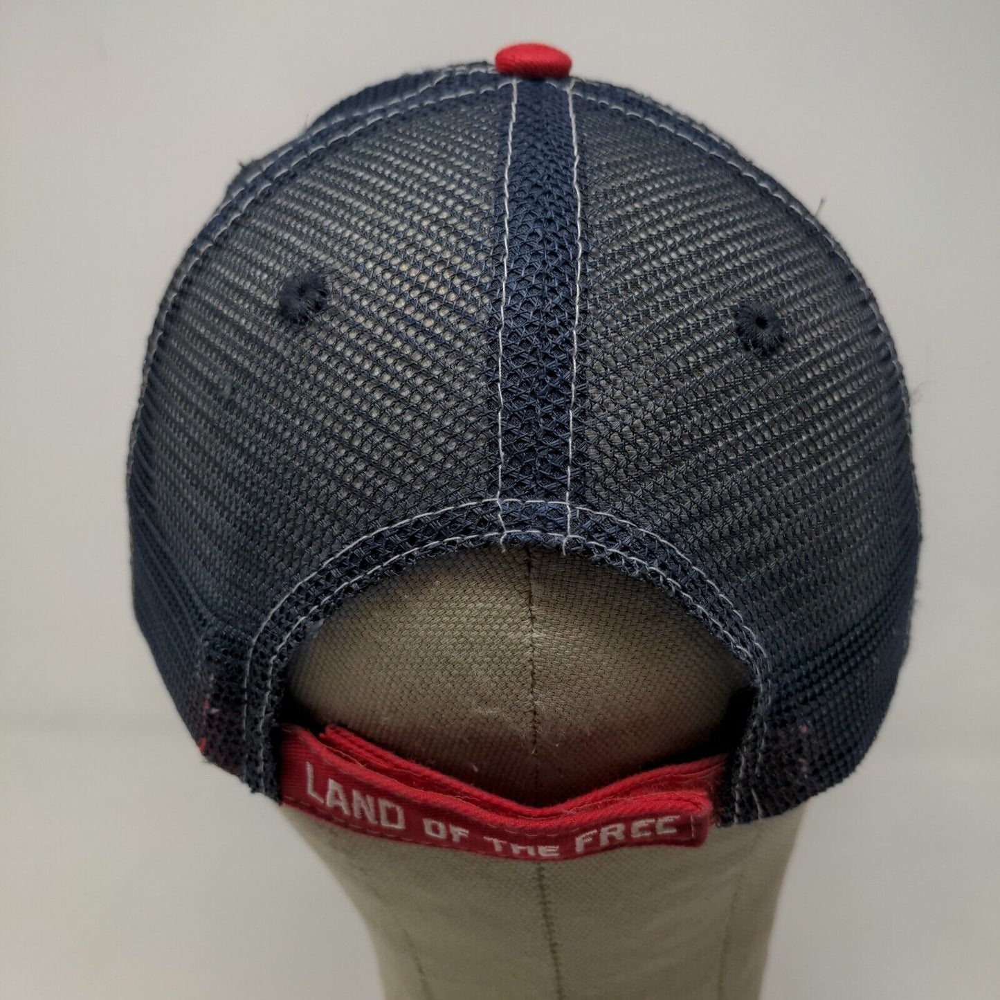 Unbranded Men's Strapback Mesh Back Hat Multicolor America Land of the Free Logo