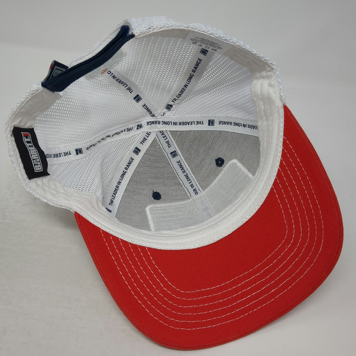 Barrett Firearms 40th Anniversary Baseball Cap Blue One Size Mesh Strapback Hat