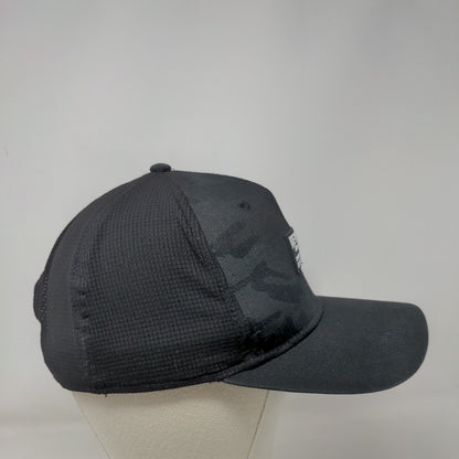 Devil-Dog Dungarees Patch Snapback Hat Black Camo OSFA Adjustable