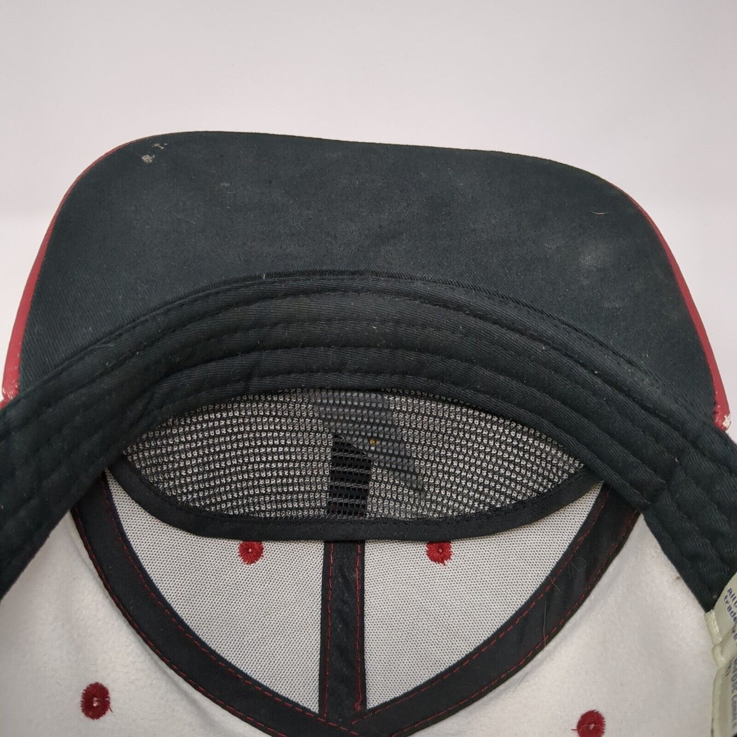 The Flash Snapback Hat Red One Size Adjustable Faux Leather 6 Panel DC Comics