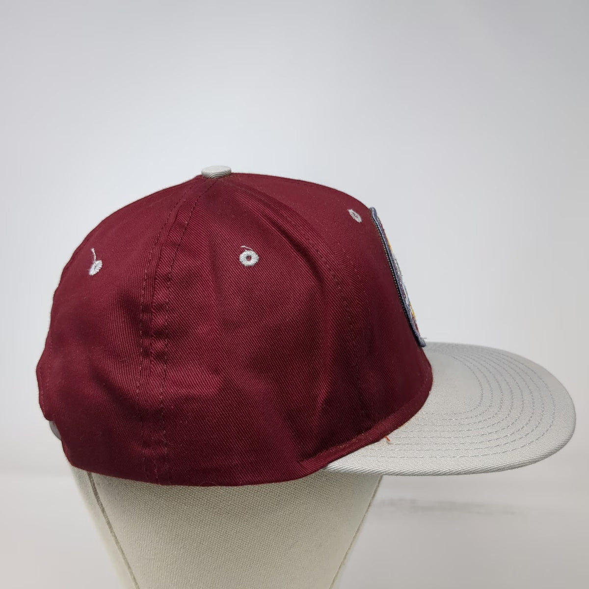 Mid-West Marketing Snapback Hat Red Gray One Size Doe Run Lead Smelting 100th