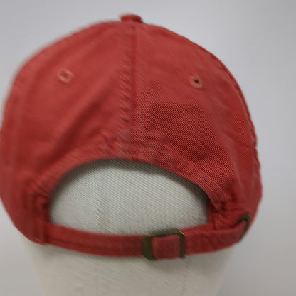 Polo Sport Ralph Lauren Baseball Cap Red One Size USRL 67 Cotton Adjustable Hat
