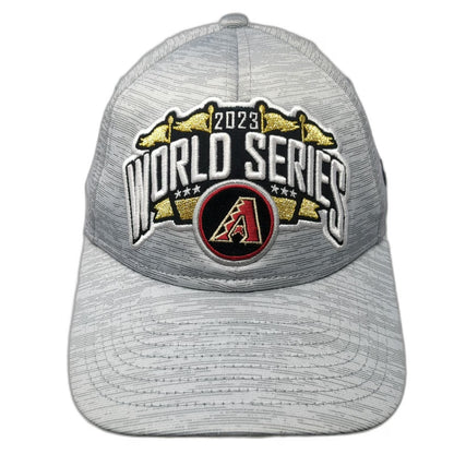 Arizona Diamondbacks MLB New Era Snapback Gray OSFM 2023 World Series Hat Champs