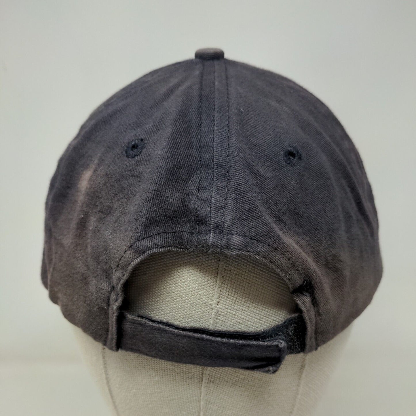 Corona Extra Strapback Hat Blue One Size Adjustable Embroidered Vented Holes