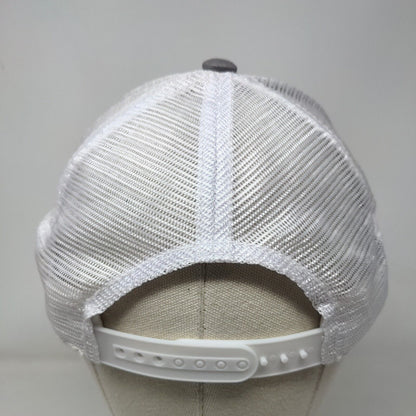Major Sponsor Snapback Mesh Back Trucker Hat Gray One Size 6 Panel