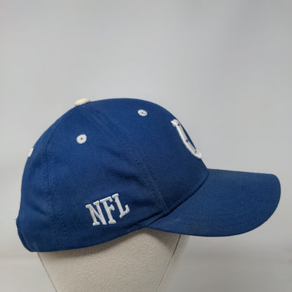 NFL Team Apparel Indianapolis Colts Strapback Hat Boys Youth OSFA Embroidered