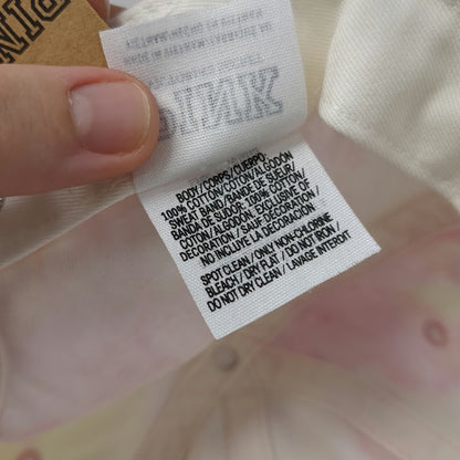 PINK Victoria's Secret Baseball Cap Pink One Size Tie-Dye Script Logo Hat