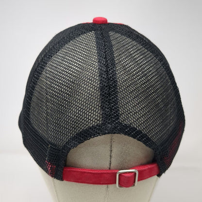 AMC Heinz Tomato Ketchup Baseball Cap Red Black One Size Mesh Hat Slideback Logo