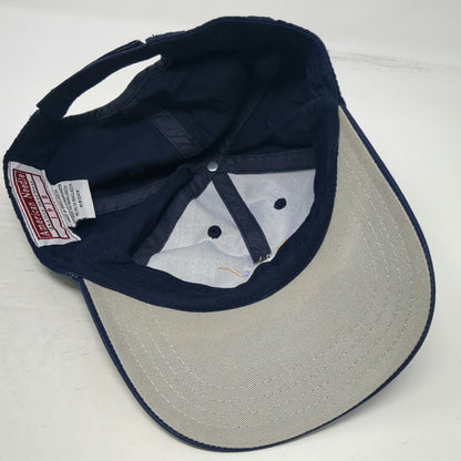 American Needle Baseball Cap Blue One Size Arcadia Bluffs Golf Hat Strapback