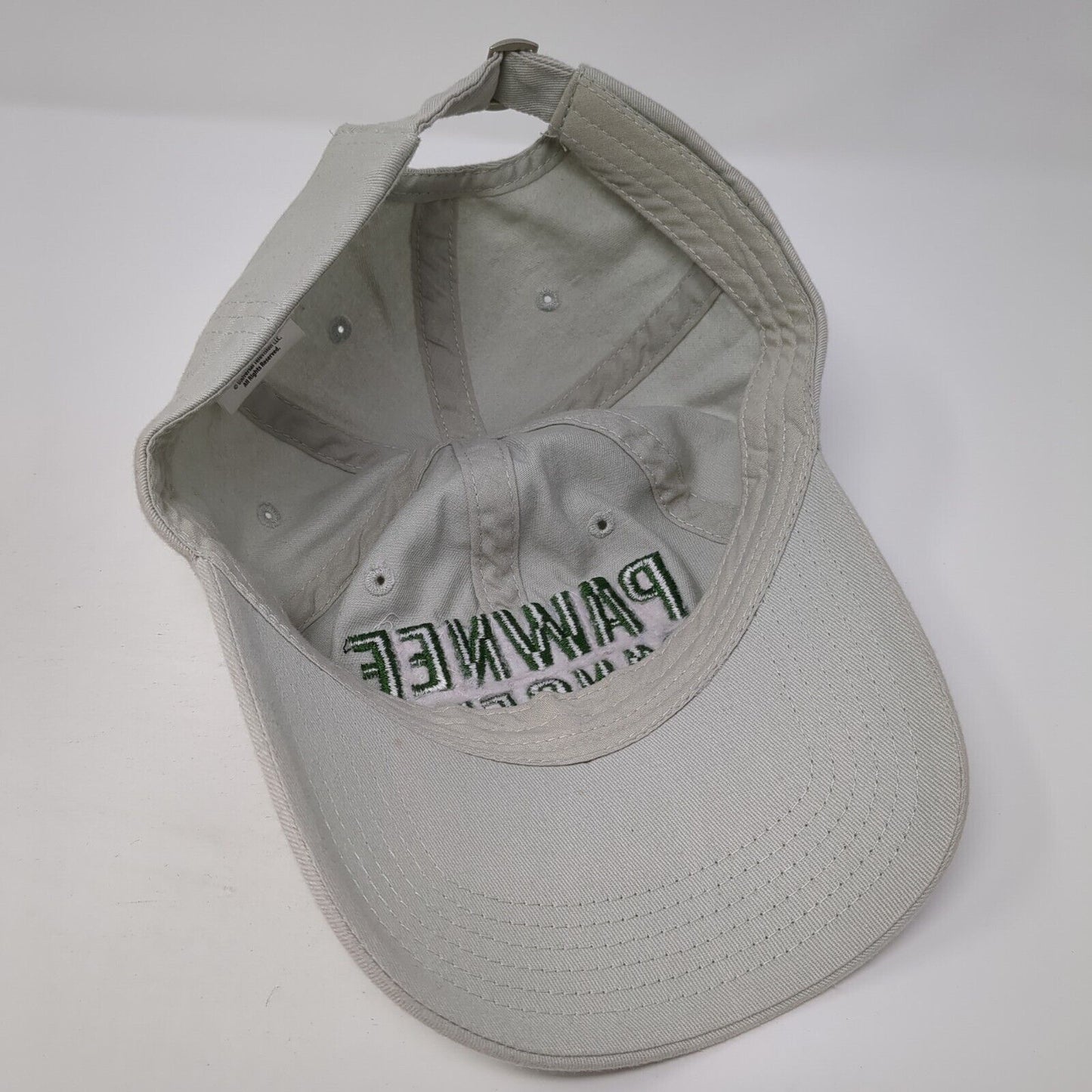 Pawnee Rangers Slideback Hat Tan One Size Adjustable Embroidered NBC