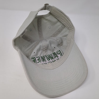 Pawnee Rangers Slideback Hat Tan One Size Adjustable Embroidered NBC