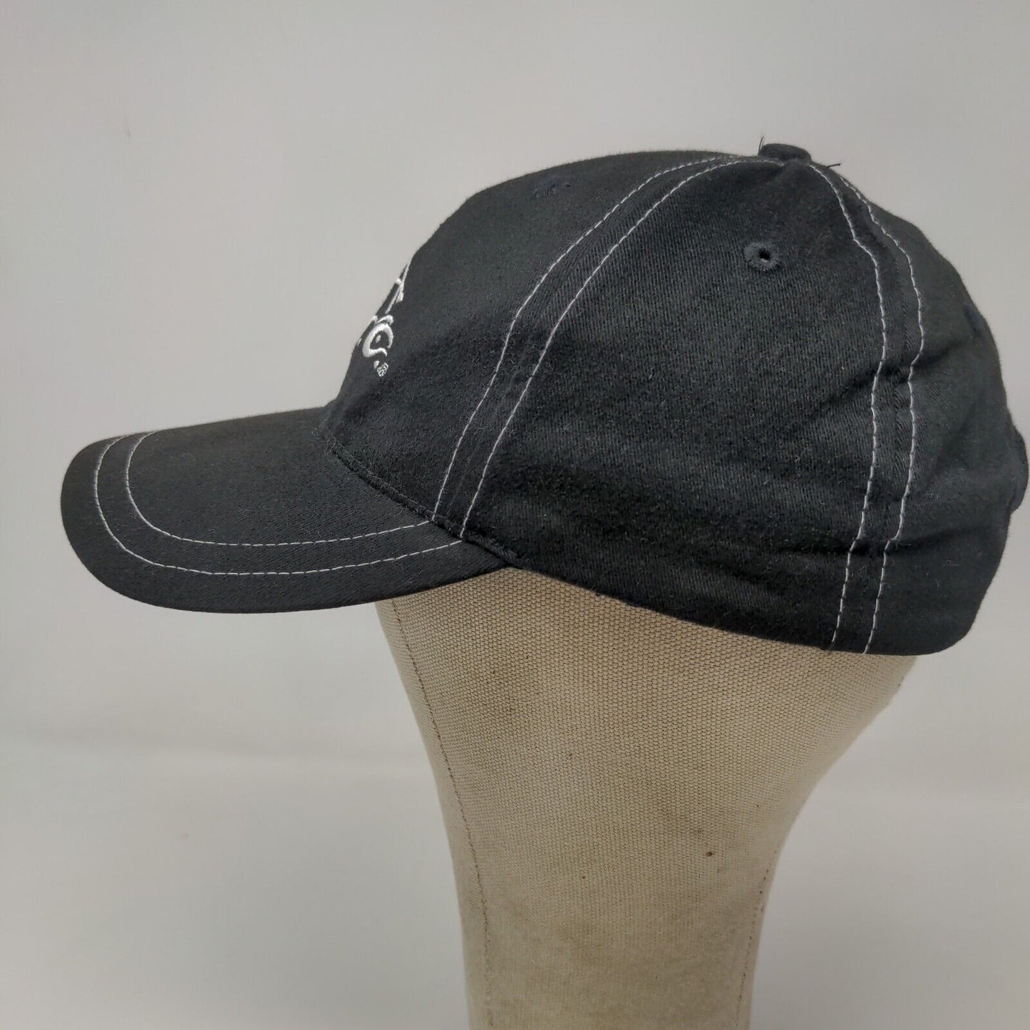 Orange County Choppers Men's Strapback Hat Black OSFA Embroidered Logo Cotton