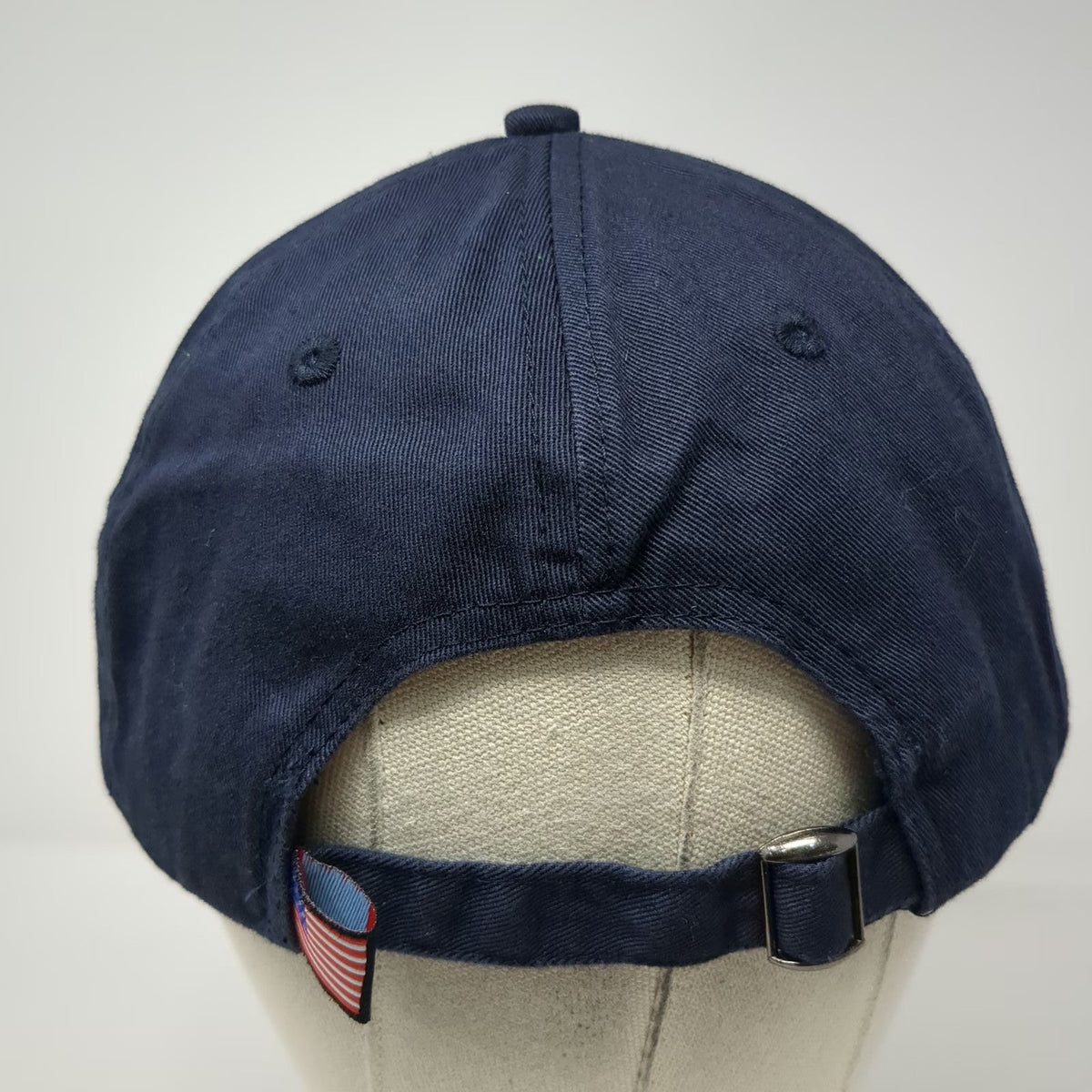 Total Energy Baseball Cap Blue OSFM Globe Logo Worldwide Services Slideback Hat