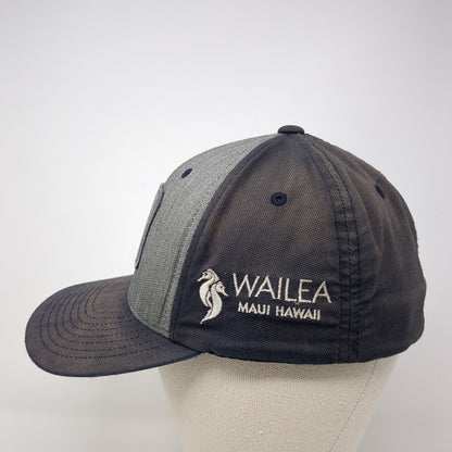 Trav Mat Wailea Maui Hawaii Fitted Hat Multicolor S/M Flexfit Yupoong