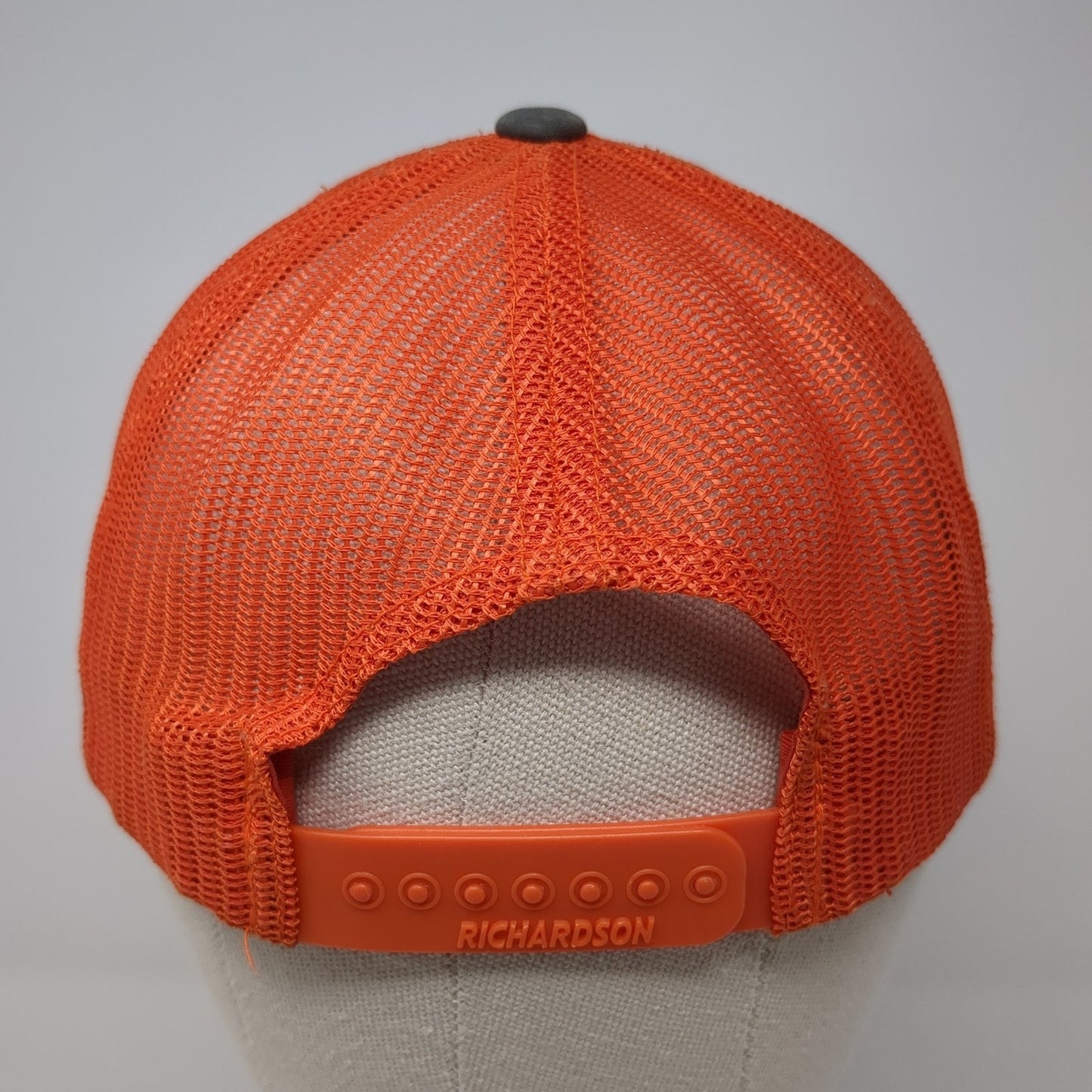 Richardson Snapback Trucker Hat Multi One Size Logo Patch Mesh Back