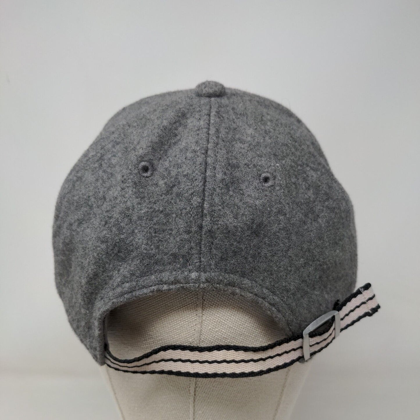 PINK Slideback Hat Gray One Size Adjustable Victoria's Secret 6 Panel