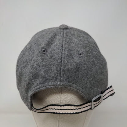 PINK Slideback Hat Gray One Size Adjustable Victoria's Secret 6 Panel