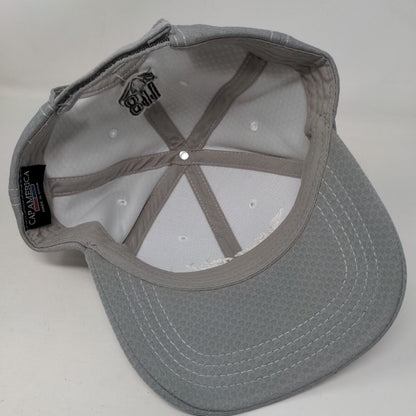 Kern River 811 Strapback Hat Gray One Size Adjustable Embroidered Cap America