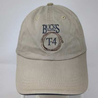 Port Authority Baseball Cap Beige One Size Big Sky Montana Bucks T-4 Lasso Hat