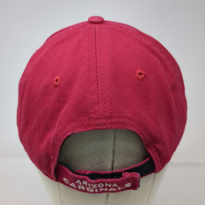 Arizona Cardinals NFL WTS Baseball Cap Red One Size Hat Strapback Front Logo