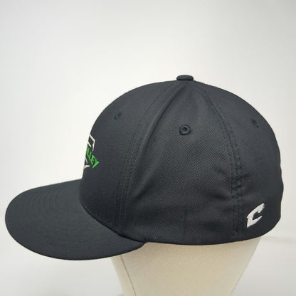Champro Baseball Cap Black XL West Valley Home Plate Stretch Fit Structured hat
