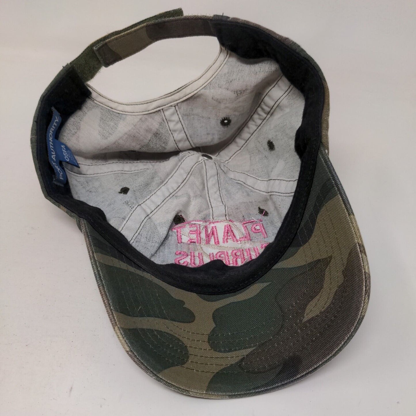 Planet Surplus NSB Strapback Hat Camo OSFA Embroidered Port Authority
