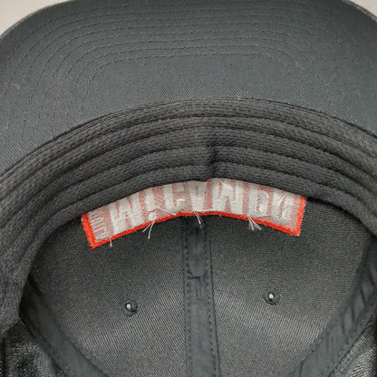 Otto Snapback Hat Gray One Size Tequila Mi Campo Embroidered Patch Cotton Cap