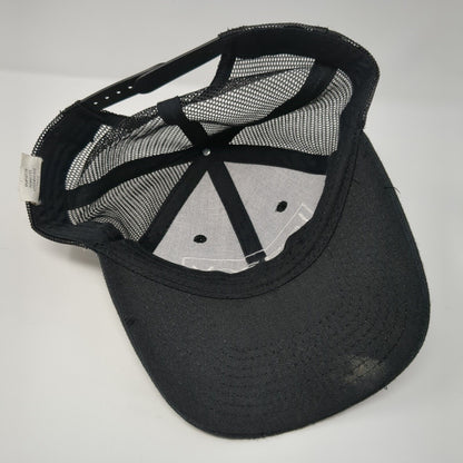 Legacy Church Snapback Mesh Back Trucker Hat Black One Size Embroidered