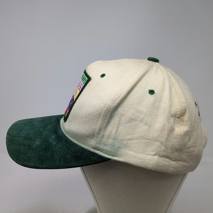 KC Baseball Cap White Green One Size Suede Brim American Heart Association Hat