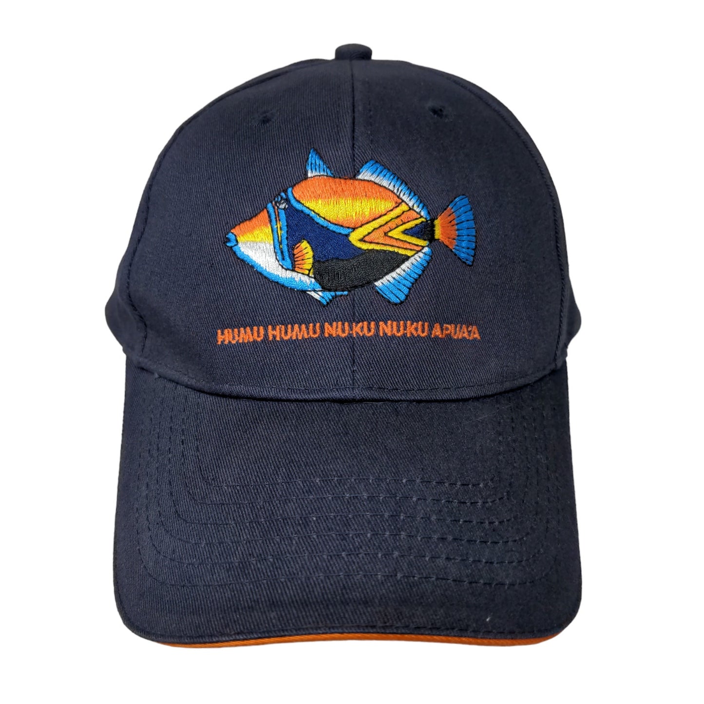 Surfware Hawaiian Classics Men's Snapback Hat Blue OSFA Embroidered Fish Logo
