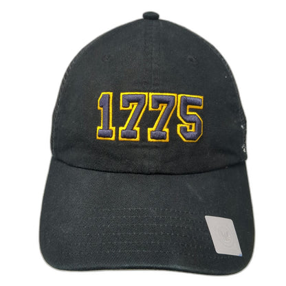 Top of the World Trucker Hat Black One Size 1775 US Navy Eagle Anchor Snapback